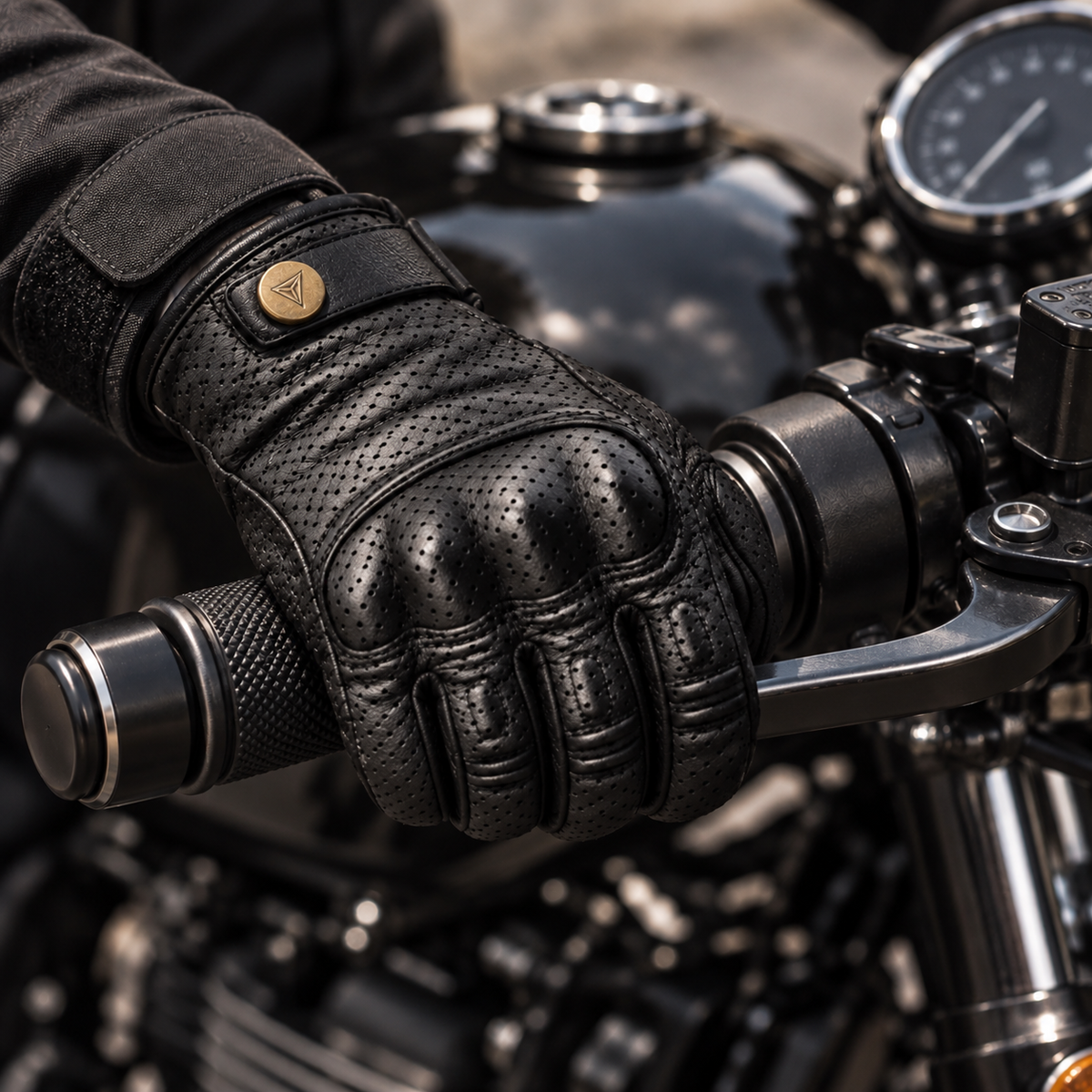Gants moto homme cuir - Moltis