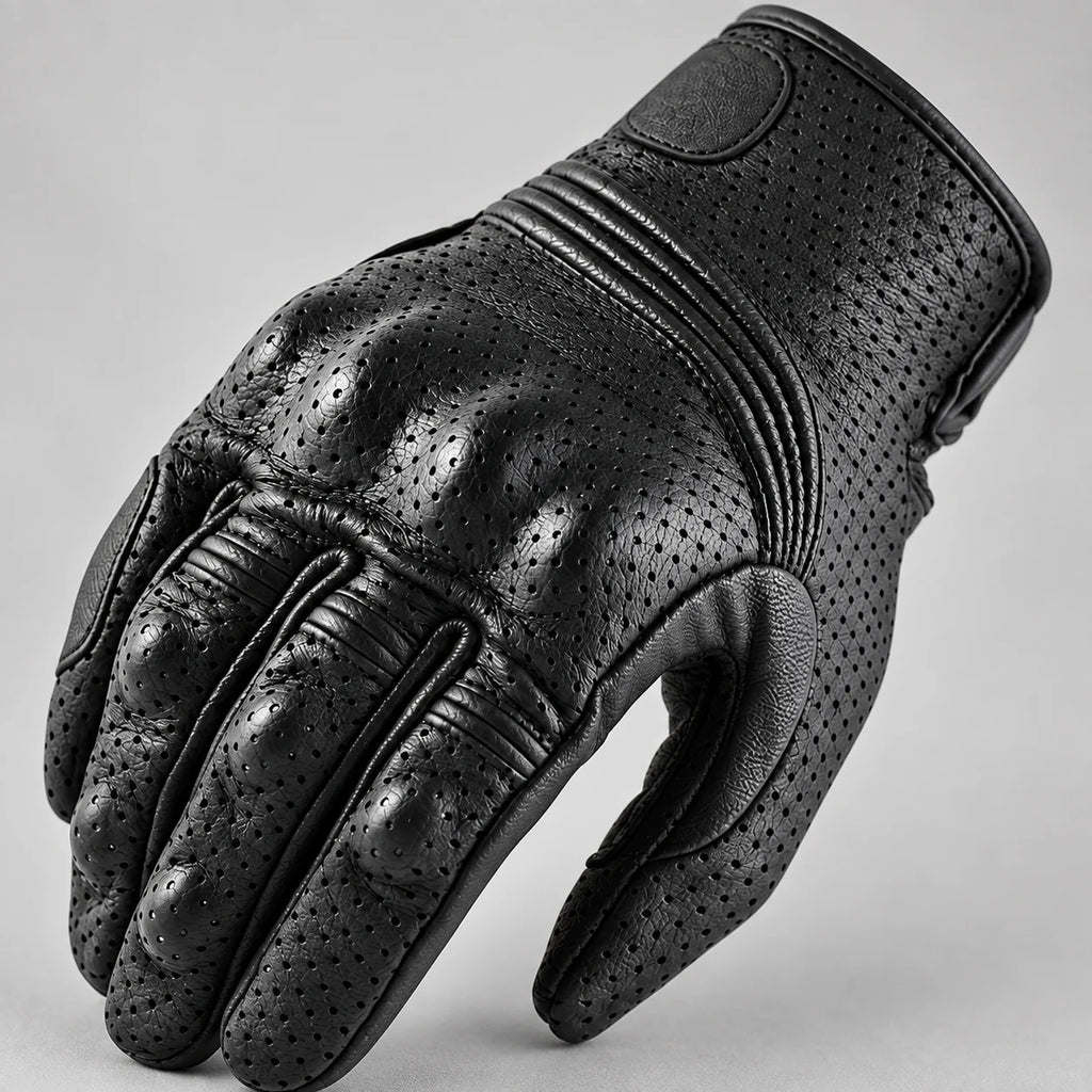 Gant tactile cuir Berix — gros plan produit