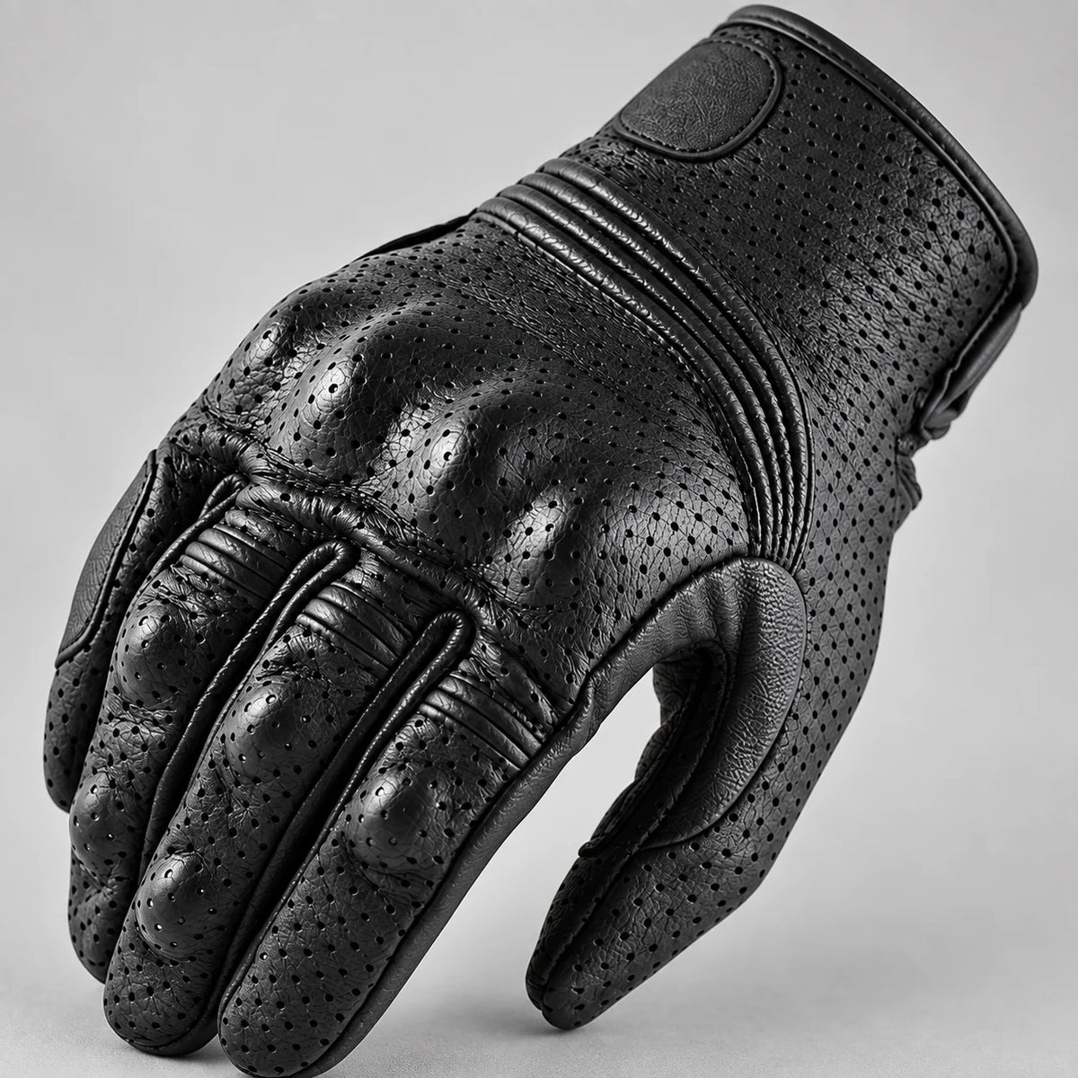 Gant tactile cuir Berix — gros plan produit