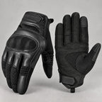 Gants moto tactiles Gripix noirs — packshot premium