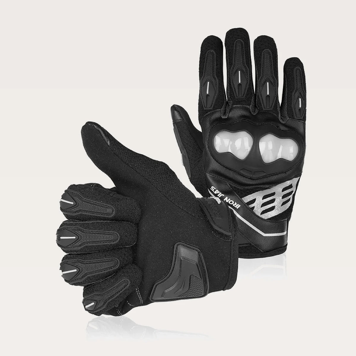 Gants moto Iron Jias JIA06 gris — packshot