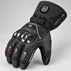 Gant moto chauffant cuir Kelvix — gros plan produit