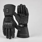 Gants moto chauffants cuir Kelvix N-8036 Noir — packshot