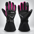 Gants moto hiver imperméables Lynea Rose — packshot premium