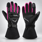 Gants moto hiver imperméables Lynea Rose — packshot premium