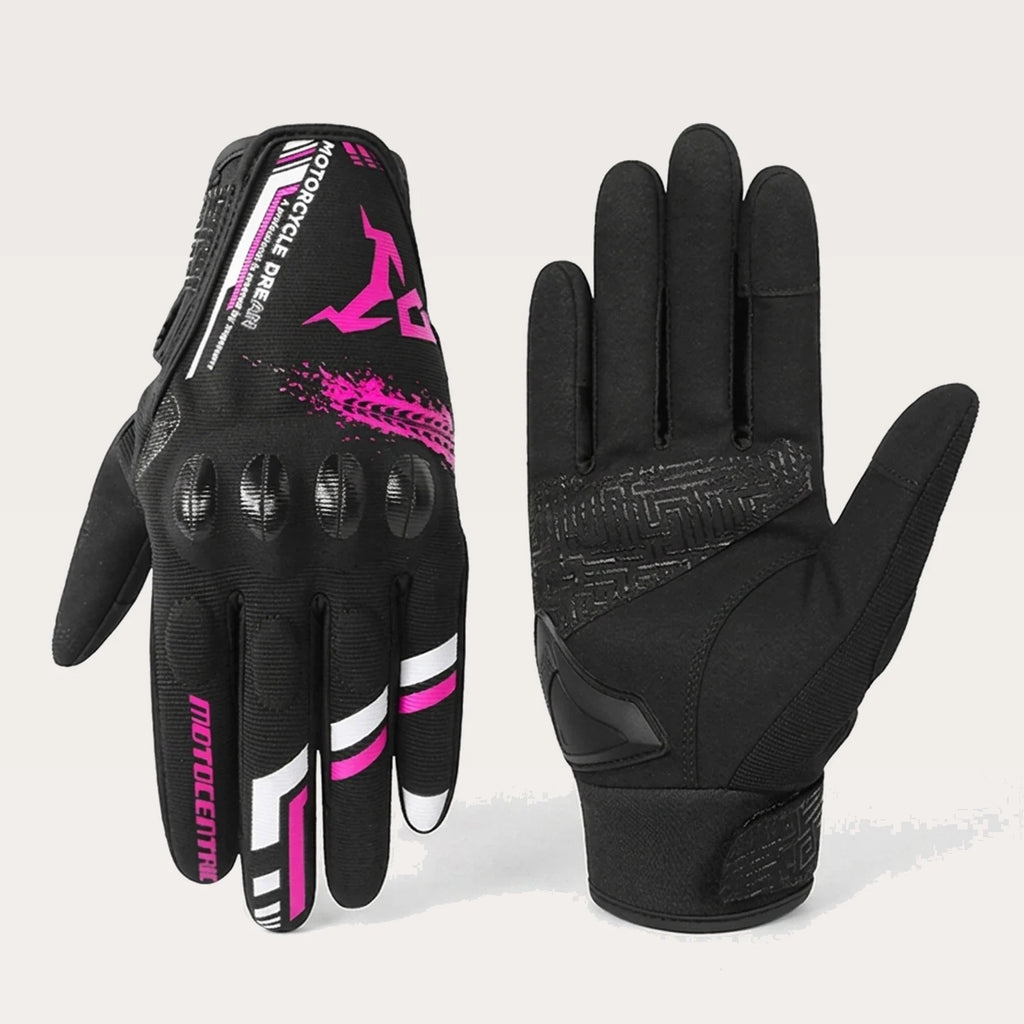 Gants moto femme respirants Lyssia Rose — packshot