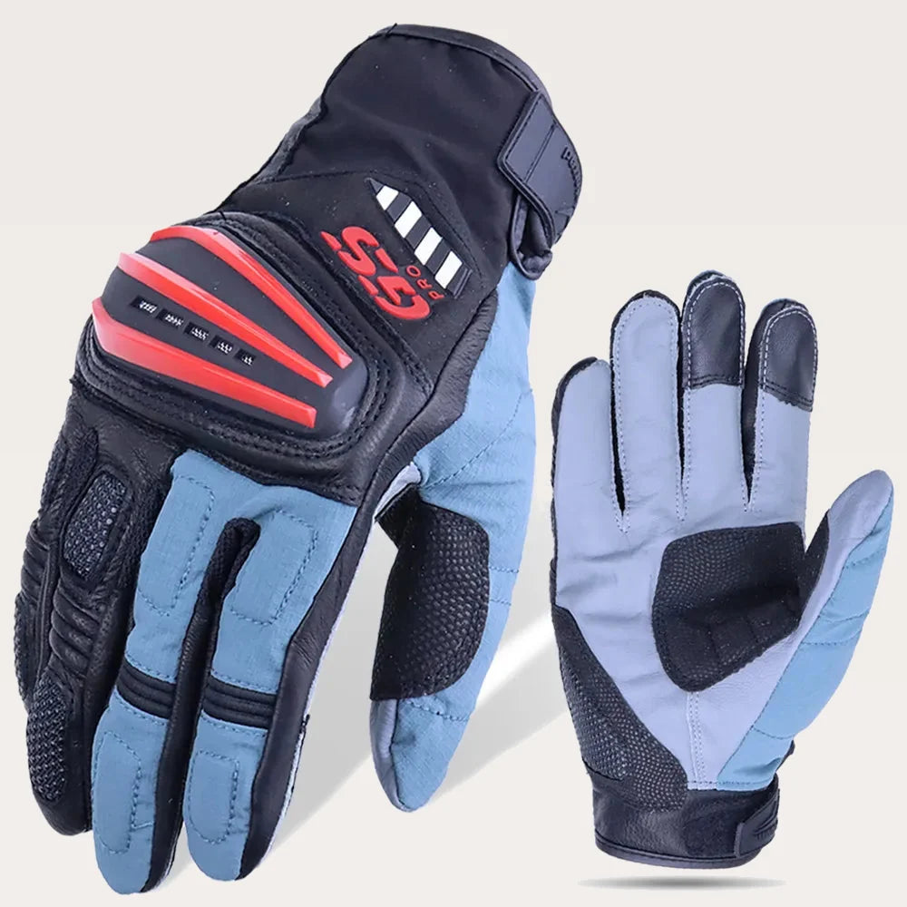 Gants moto femme rally Ralya Rouge — packshot
