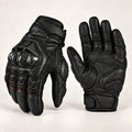 Gants moto hiver racing Rastik 390 Noir et rouge — packshot premium