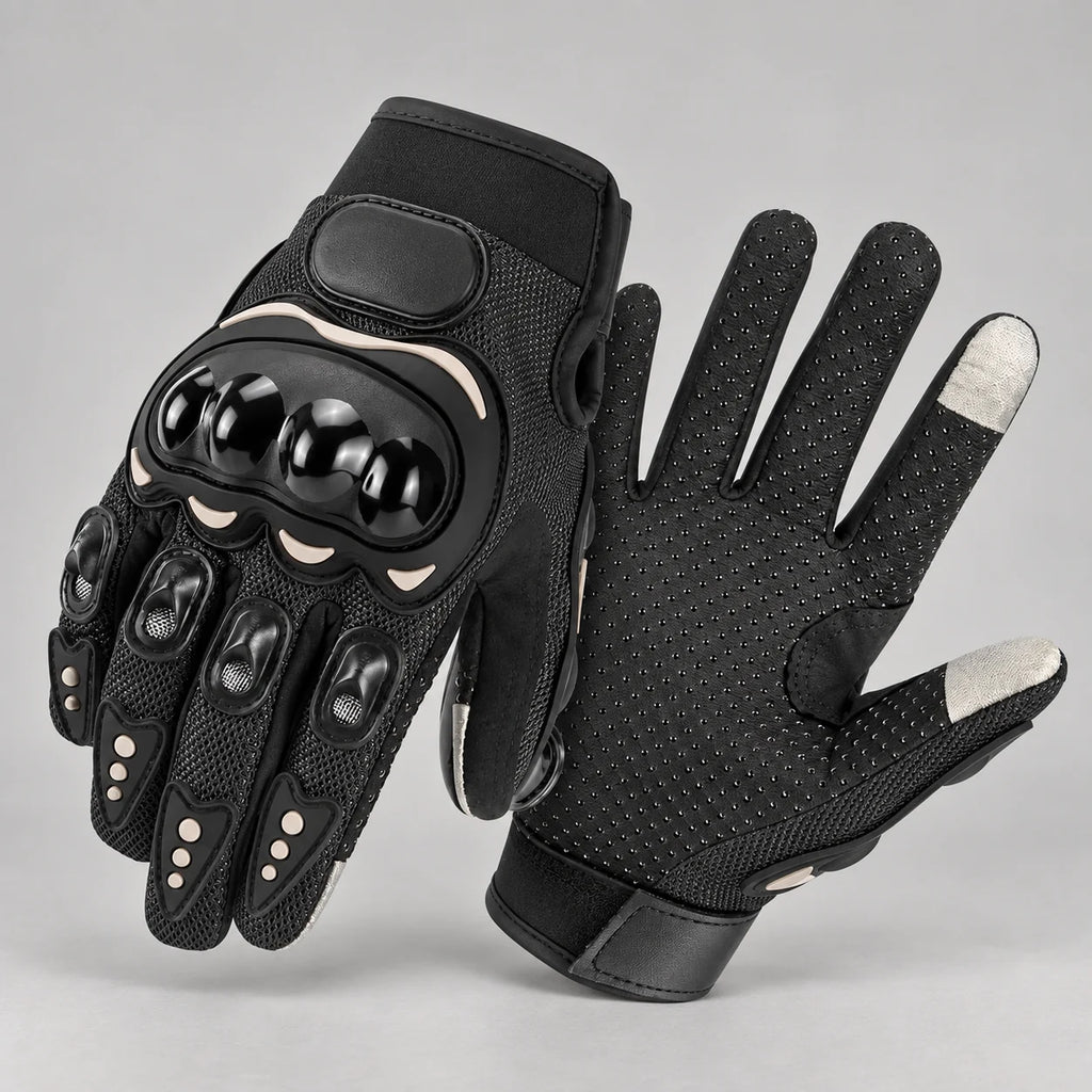 Gants moto été Ridera Noir SU05 — packshot premium