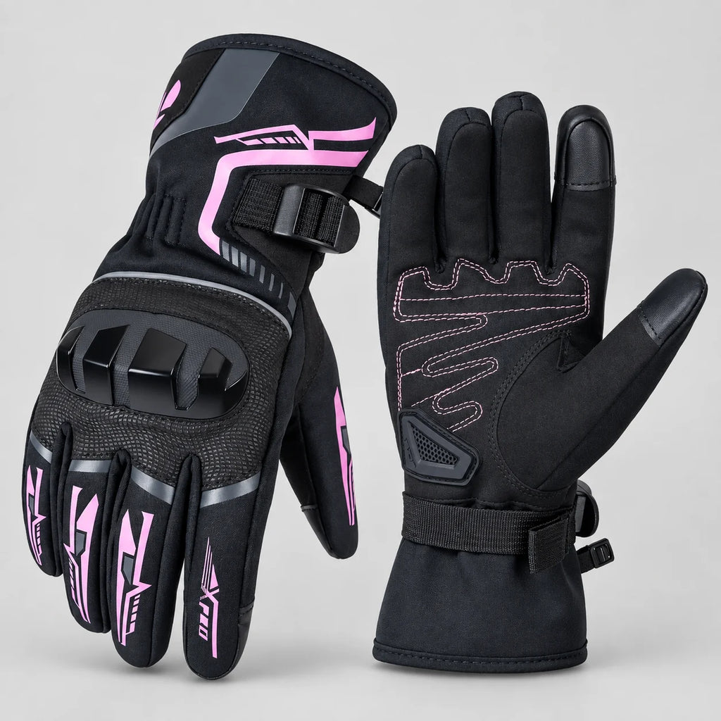 Gants moto femme thermiques Rosalya Rose — packshot