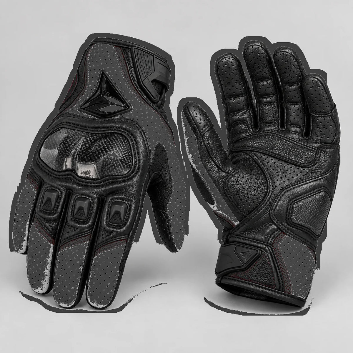 Gants moto cuir RST390 noir — packshot