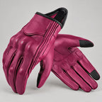 Gants moto femme cuir Suvina Rose — packshot