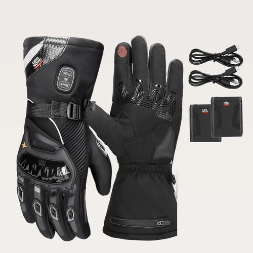 Gants moto chauffants Thermik 8033 Noir — packshot