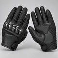 Gants moto été ventilés Ventra Noir — packshot premium